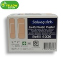 Salvequick Navulling pleisters plastic db (45st) 6036