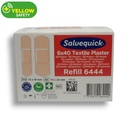 Salvequick Navulling Elastische pleisters rood (6444) 