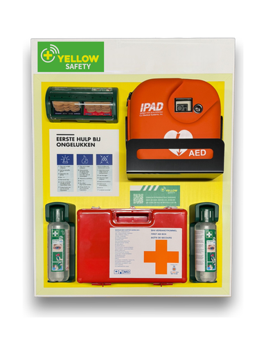 [YS-6585102] Safety Plate 001- (650*850mm, incl. AED)